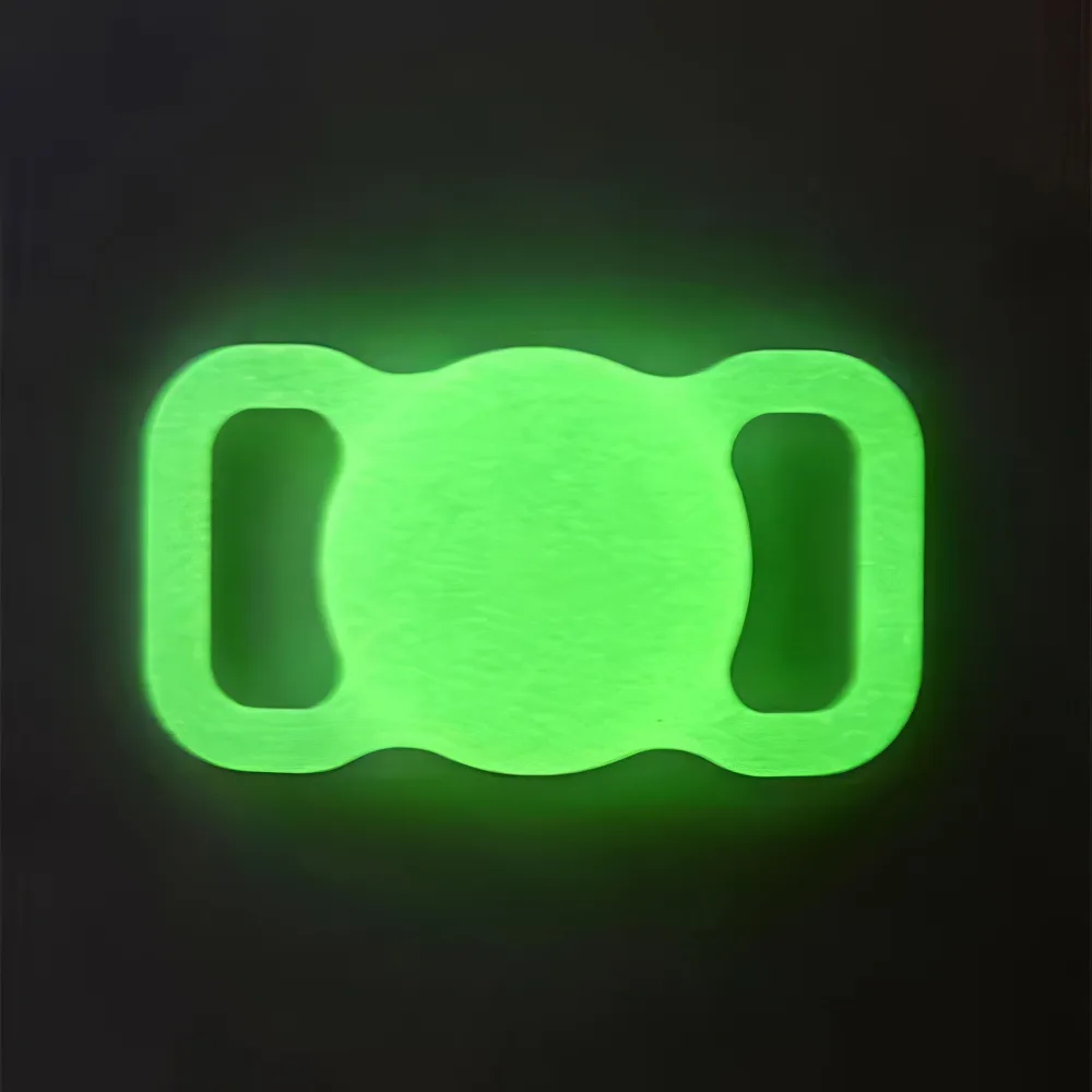 AirTag Halsband Halterung Ruby, glow